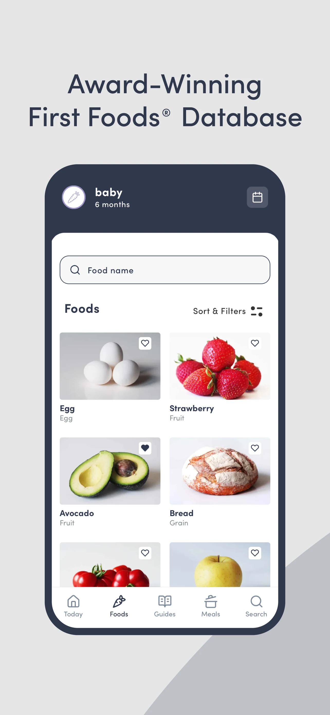 Solid Starts: Baby Food App screenshot