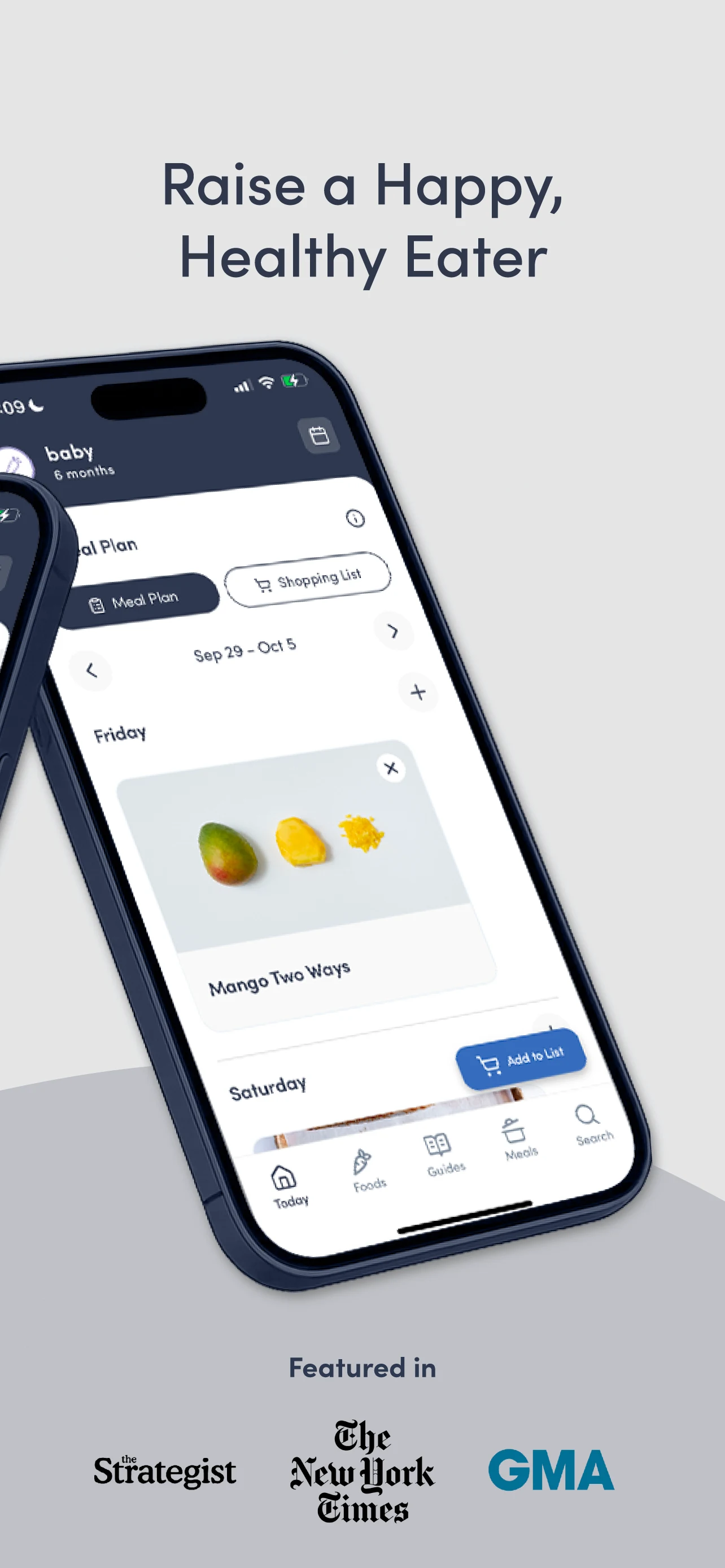 Solid Starts: Baby Food App screenshot